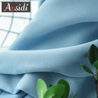 Rideau occultant bleu ciel moderne pour salon et chambre