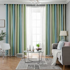 Rideau occultant double couche pour salon, installation plafond