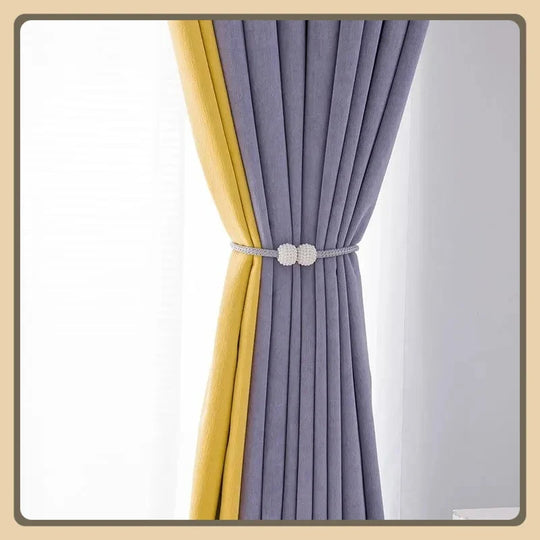 Rideau velours double face semi-ombrage pour salon et chambre