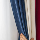Rideau velours double face semi-ombrage pour salon et chambre