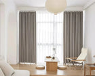 Rideau de chambre marron clair occultant et doux