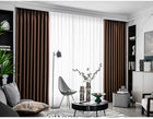 Rideau de chambre marron occultant Tendre Nuit