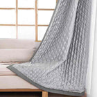 Rideau isolant thermique et phonique pour porte gris 100x200 cm