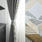 Rideau occultant gris pour salon