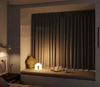 Rideau occultant pour salon, gris, crème ou vert