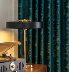 Rideau occultant vert en velours vintage pour salon